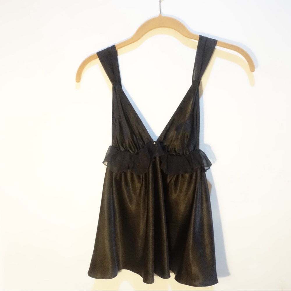 Vintage silk or satin Lingerie style top, absolutely gorgeous